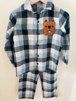 Kuscheliger Pyjama mit Teddyprint aus Baumwollflanell Rheinland-Pfalz - Mainz Vorschau