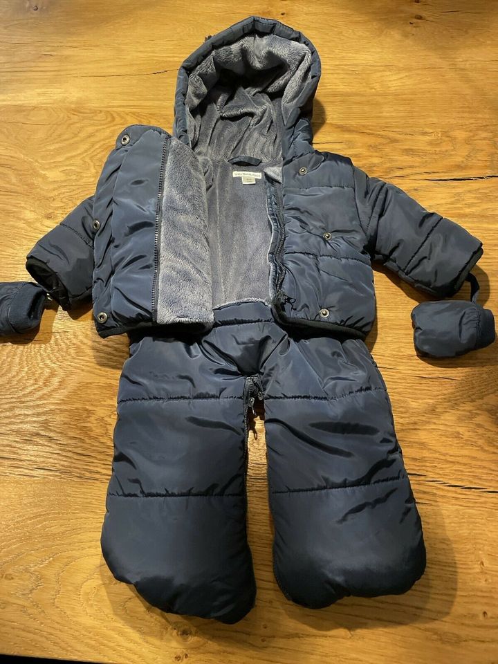 3 in 1 Fußsack, Winterjacke, Wintersack, Schneeanzug 60 cm in Höhenkirchen-Siegertsbrunn