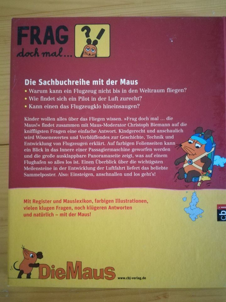 „Frag doch mal die Maus“ – Flugzeuge und Meer Kinder Sachbuch in Gondorf bei Bitburg