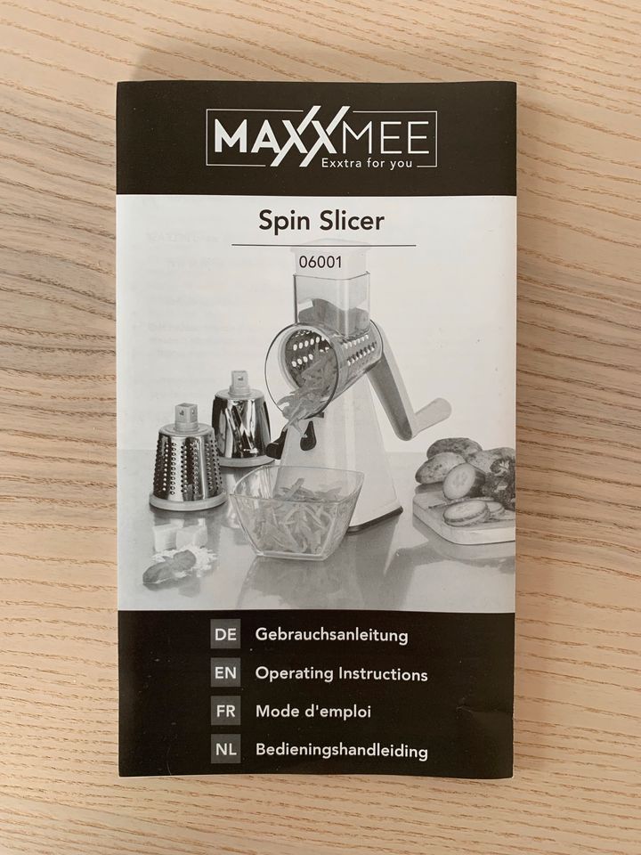 NEU MAXXMEE Multi-Schneider „Spin Slicer“ in Obersöchering