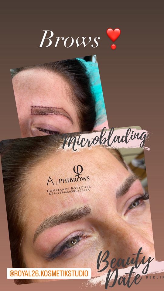 Permanent Make-up/microblading härchenzeichnung in Berlin