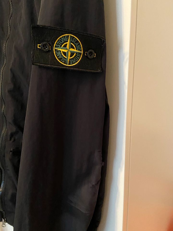 Stone Island Windbreaker Jacke Schwarz in Arnstadt