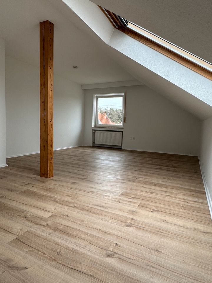 klimatisierte 3,5 Zimmer DG Wohnung in Illertissen -neu renoviert in Illertissen