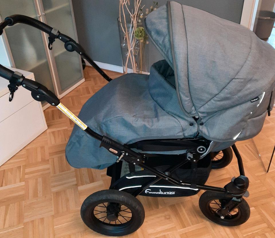 Kinderwagen Emmaljunga Edge DC Lounge grey in Mönchengladbach