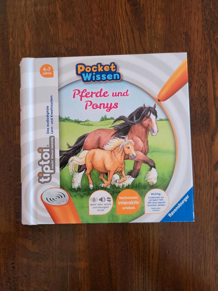 Tiptoi Buch Pocket Wissen Pferde und Ponys in Villingen-Schwenningen