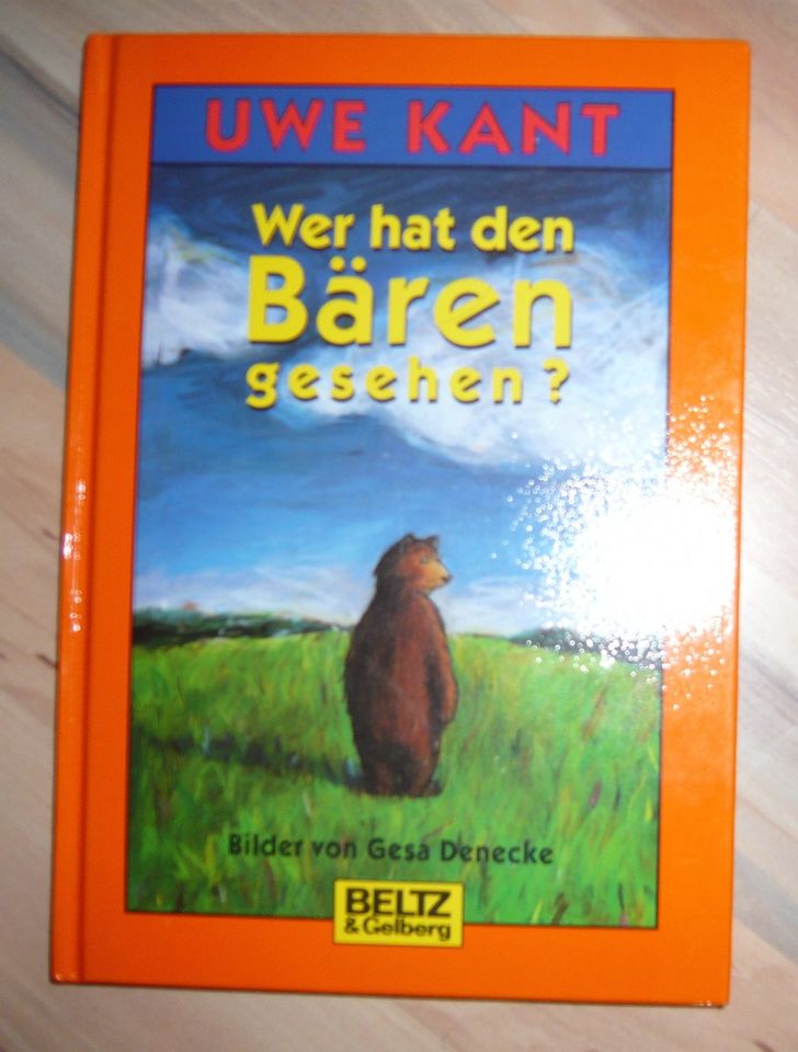 Wer hat den Bären gesehen? * Uwe Kant * Kinderbuch Bär Wald Suche in Bad Belzig