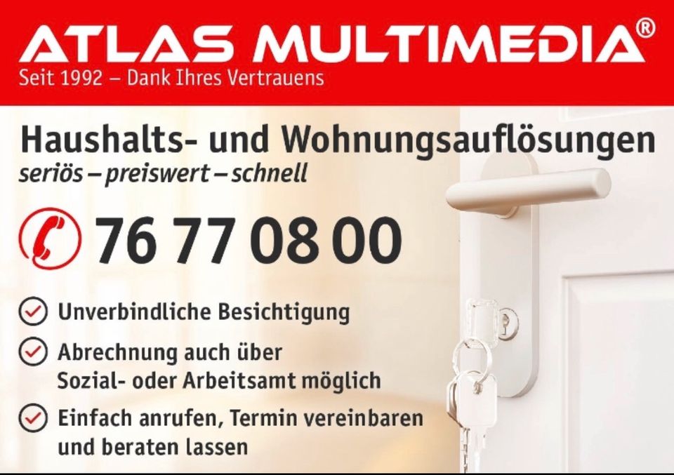 Haushalts und Wohnungsauflösung- seriös-schnell-preiswert ******* in Berlin