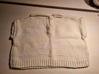 süße Babyweste, weiß, gestrickt, Vintage, selfmade, 56/62 Hamburg-Nord - Hamburg Winterhude Vorschau