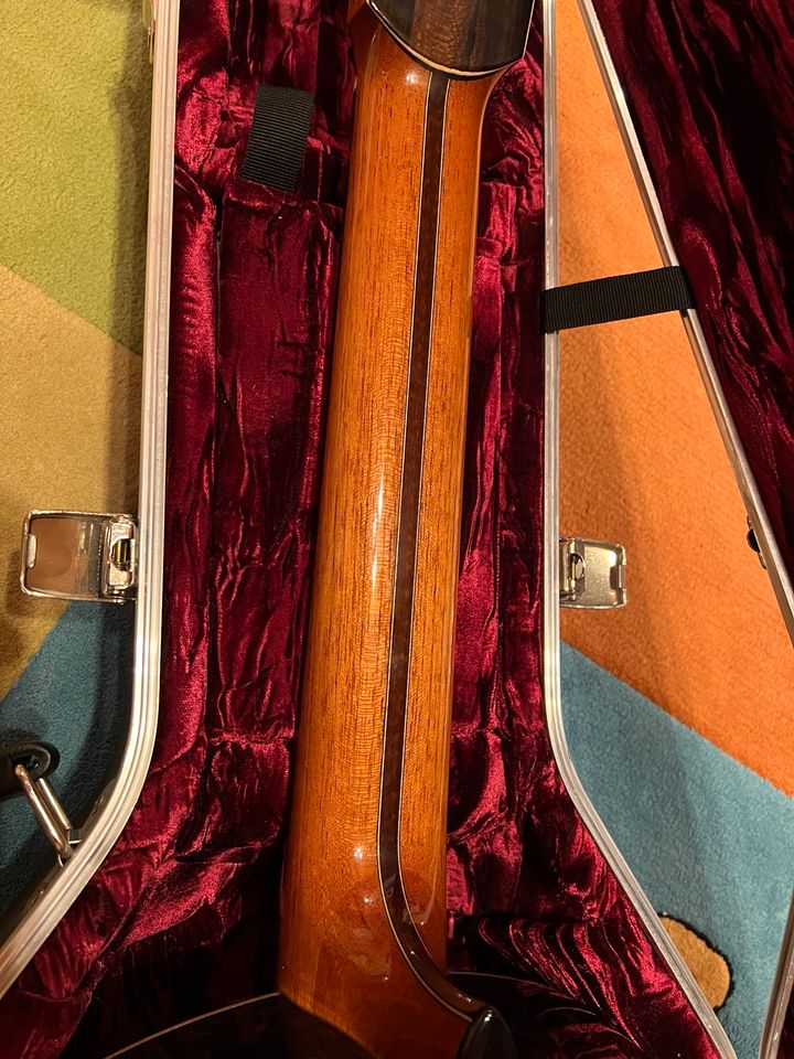 Hanika 1a Spezial Custom Gitarre mit Hiscox Koffer in Bitburg