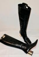 Elisabetta Franchi Stiefel Absatzstiefel Schwarz Leder Gr. 37 Neuhausen-Nymphenburg - Nymphenburg Vorschau