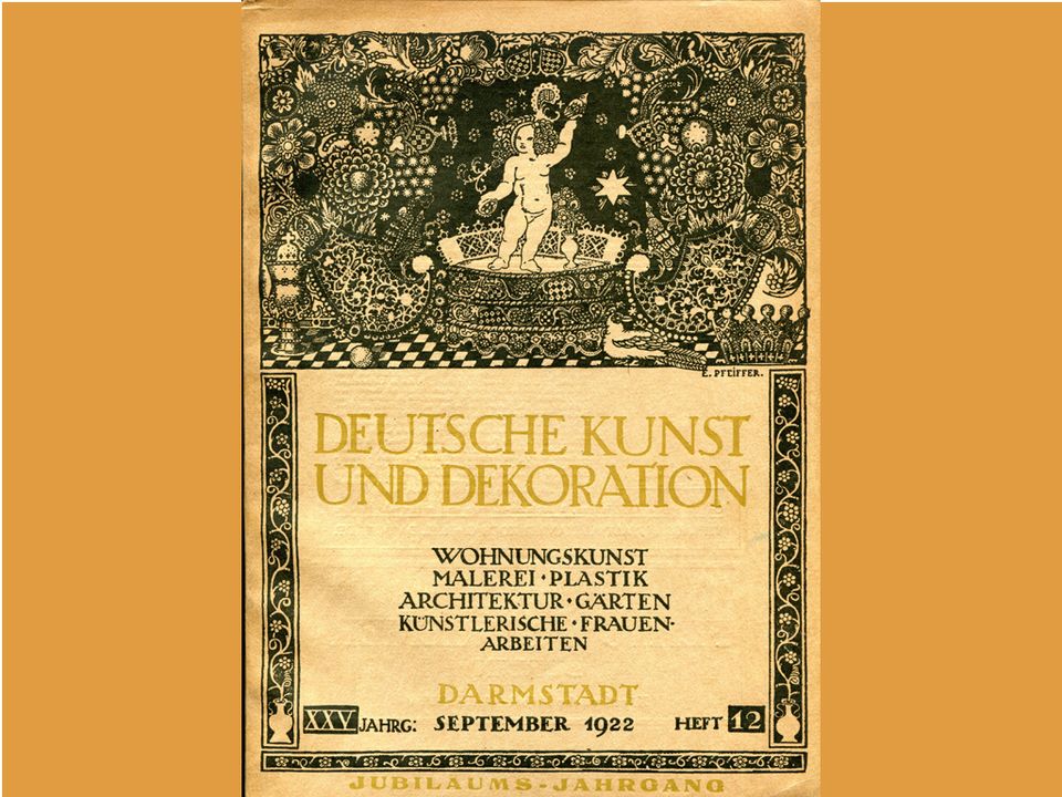 Zeitschrift Deutsche Kunst und Dekoration September 1922 in Neuss