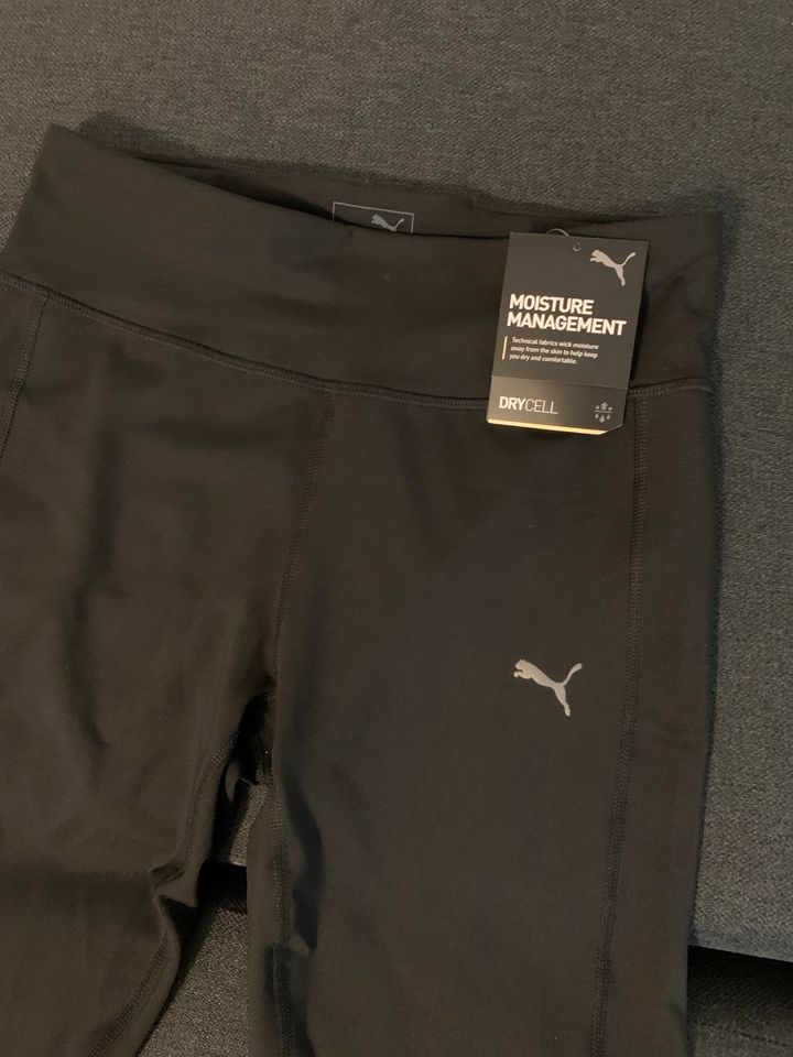 Puma Tight 3/4 Always on Solid schwarz DryCell 36 mit Etikett in Bakum