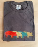 T-Shirt mit Schweineaufdruck Größe 140 Thüringen - Mellingen Vorschau