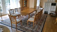 Original Biedermeier Esszimmer-Garnitur-Tisch 175x90cm,12 Stühle Niedersachsen - Uelzen Vorschau