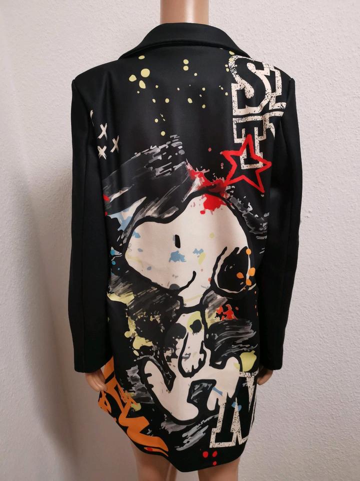 Snoopy Velour Übergangsjacke Größe 36-40 Einheitsgröße in Nettetal