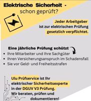 DGUV V3-V4 ARBEITSSCHUTZGESETZ Geräte Prüfung Anlagenprüfung Frankfurt am Main - Ostend Vorschau