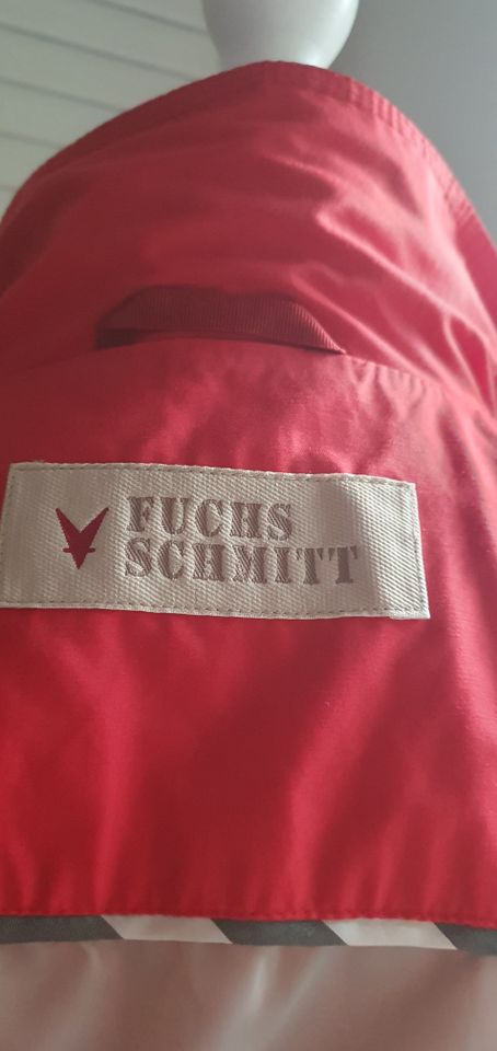 Fuchs Schmitt Jacke Damen Kurzmantel Gr. 38 Rot in Kayhude