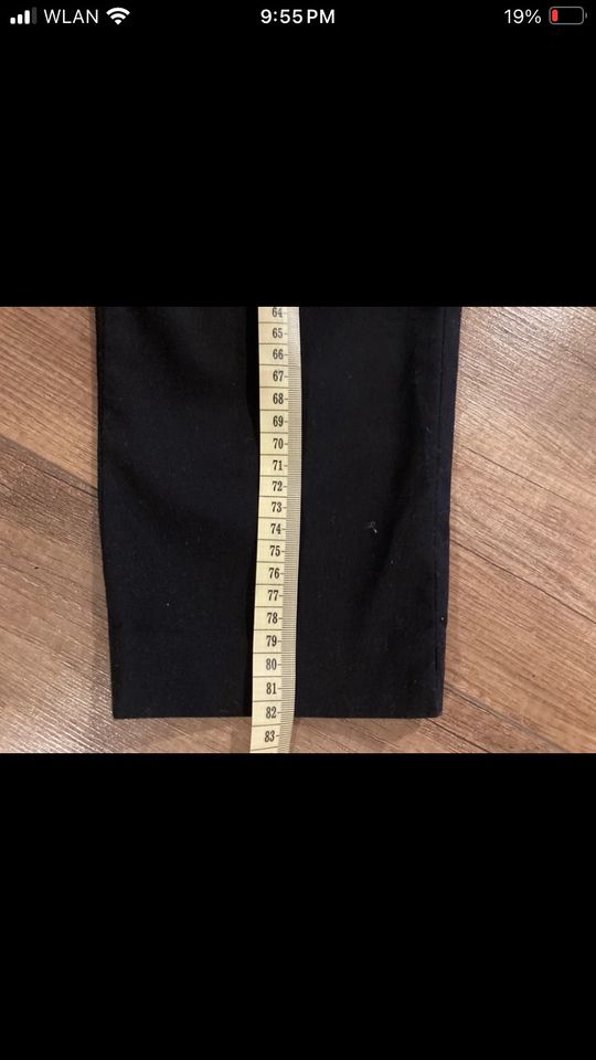 Schwarze Stoffhose Uniqlo XS in Berlin