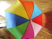 NEU und unbenutzt: Regenschirm Schulkind Regenbogenfarben Kiel - Kronshagen Vorschau