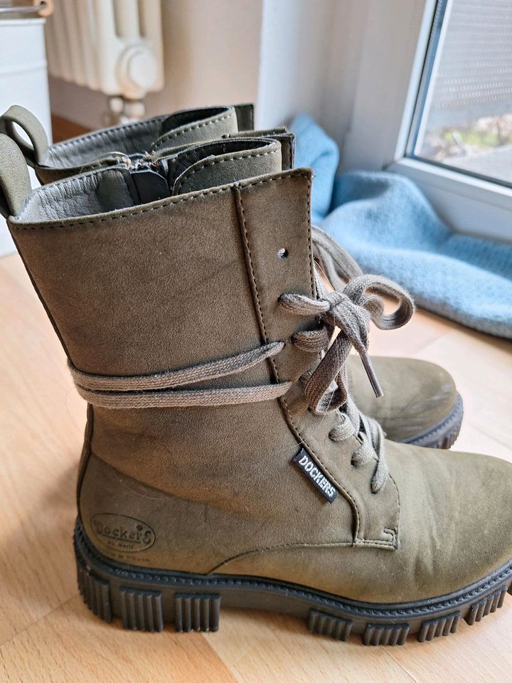 Dockers  boots 38 khaki Neu in Freiburg im Breisgau