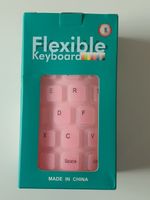 Flexible Silikon PC Tastatur (pink) - USB - NEU!!! Nordrhein-Westfalen - Herford Vorschau
