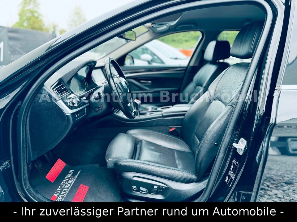 BMW 520d|LuxuryLine|Leder|SHZ|KAM|2HD|360°|TOP in Bruchköbel