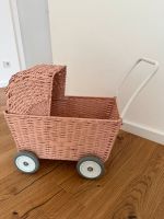 Puppenwagen Rattan, Puppe, Spielzeug, Kinderspiel Bayern - Augsburg Vorschau