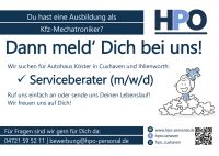 Serviceberater (m/w/d) in Cuxhaven und Ihlienworth Niedersachsen - Cuxhaven Vorschau