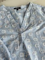 MEXX Bluse M hellblau weiß Shirt Baden-Württemberg - Eberhardzell Vorschau