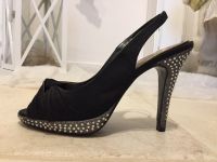 Schnäppchen!High Heels Pumps, Gr. 38 schwarz Zirkonia Partyschuhe Bayern - Kolbermoor Vorschau