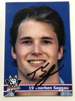 EC Kassel Huskies Autogrammkarte Eishockey Thorben Saggau Hessen - Neuental Vorschau