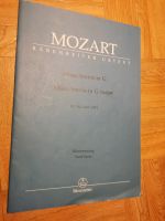 Mozart Missa brevis in G Klavierauszug Chor Noten kv140 Bärenreit Nordrhein-Westfalen - Bad Oeynhausen Vorschau