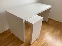 Schreibtisch Malm mit Ausziehplatte IKEA Leipzig - Leipzig, Südvorstadt Vorschau