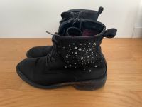 Wildleder Stiefel , Leder mit Steinchen Kr. München - Oberhaching Vorschau