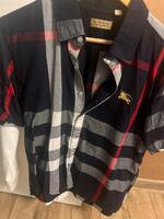 Burberry Herrenhemd schwarz/rot L/XL Hessen - Weiterstadt Vorschau