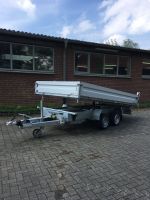 Humbaur HTK 3500.37 - 3500 kg Kipper mit E-Pumpe Dreiseitenkipper Nordrhein-Westfalen - Borken Vorschau