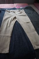 HERREN STRECH JEANS OCKER-BEIGE MIT GÜRTEL GR 27/28 Bayern - Amberg Vorschau