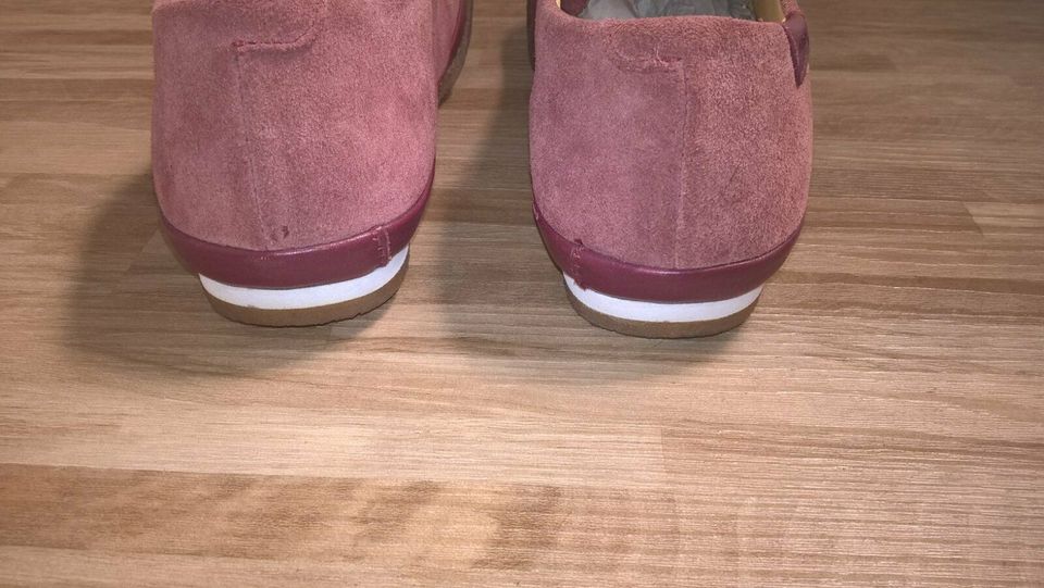 CLARKS Sneaker Schuhe Damen - NEU - 37,5 - wine suede in Neuss