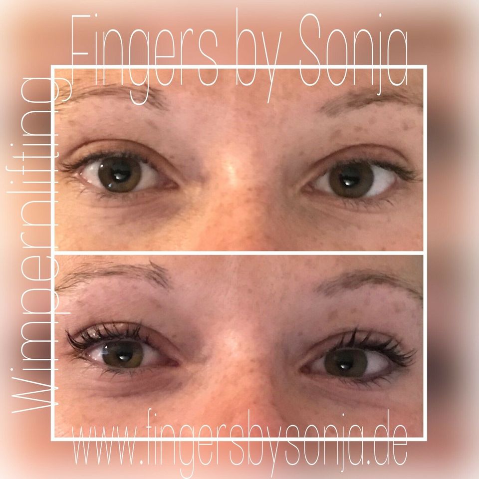 Kombiangebot: Wimpernlifting und Brownlifting inklusive Färben in Kropp