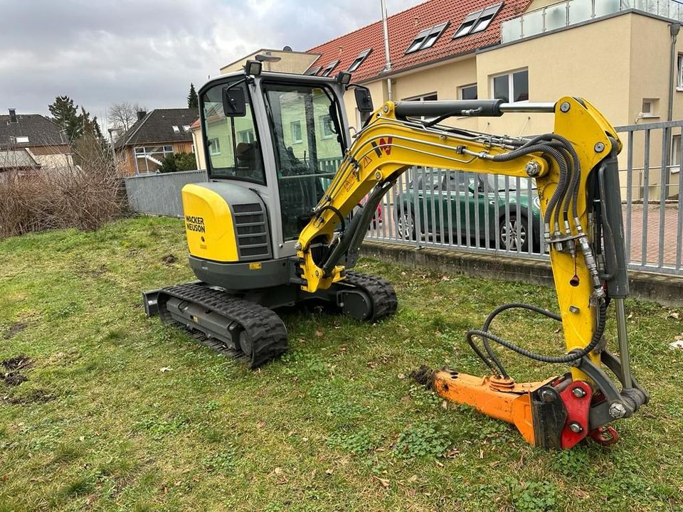 MIETEN Wacker Neuson EZ26 2,6t Minibagger Bagger zu vermieten in Verden