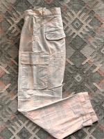 Karierte Chinohose mit Cargo-Taschen und Bundfalten in Pastell Burglesum - St. Magnus Vorschau