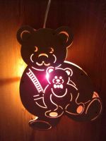 Fensterbild-Teddybär leuchtet Sachsen - Olbernhau Vorschau