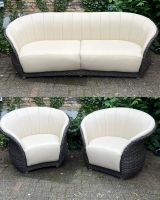 Garten Lounge Garnitur Mocca Yachtbezug creme 2 Sessel + Sofa Kiel - Kiel - Vorstadt Vorschau