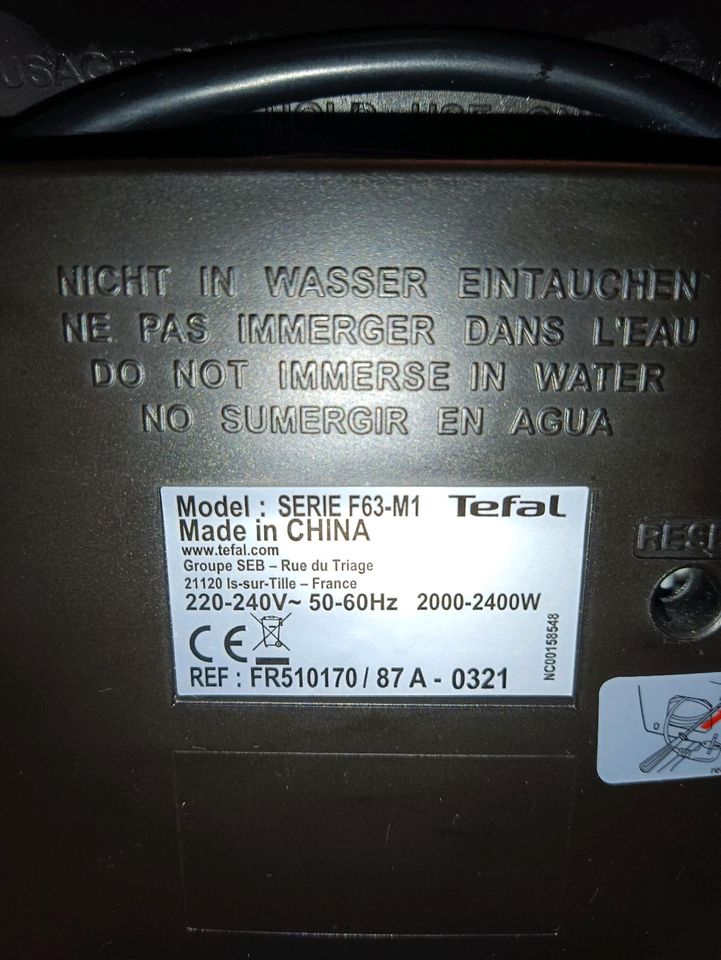 Tefal Fritteuse FR5101 in Nordenholz