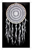 Traumfänger XXL 43/95 cm. Riesen Dreamcatcher Weiss gehäkelt Schleswig-Holstein - Erfde Vorschau