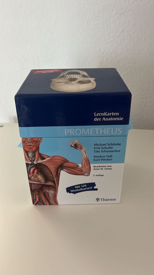 LernKarten der Anatomie PROMETHEUS in Konstanz