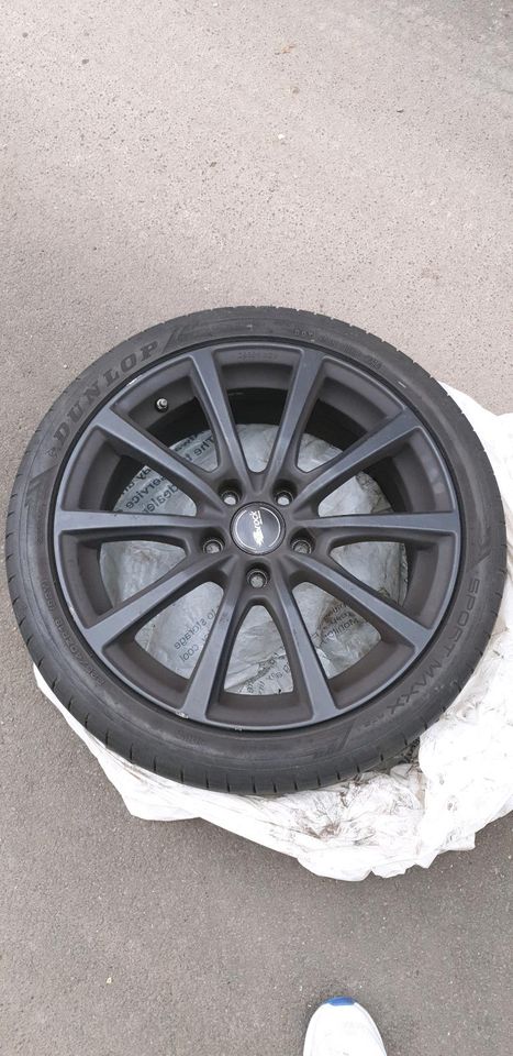Dunlop  Sommer Reifen mit Alufelgen und luft sensor von BMW in Gelnhausen