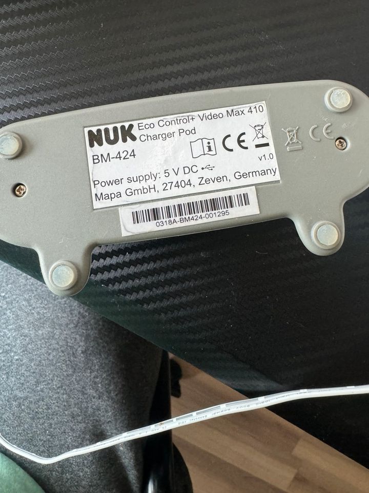 Nuk Eco Control+ Video Max 410 in Vettweiß