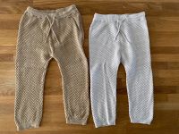 Set H&M Jogging Hosen, Natur, beige, Strick, Waffel pique, Gr. 98 Baden-Württemberg - Straubenhardt Vorschau