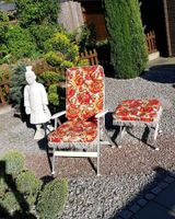 Vintage Gartenstühle & 1 Hocker Alu mit Auflage Fa. KURZ Germany Nordrhein-Westfalen - Langenfeld Vorschau